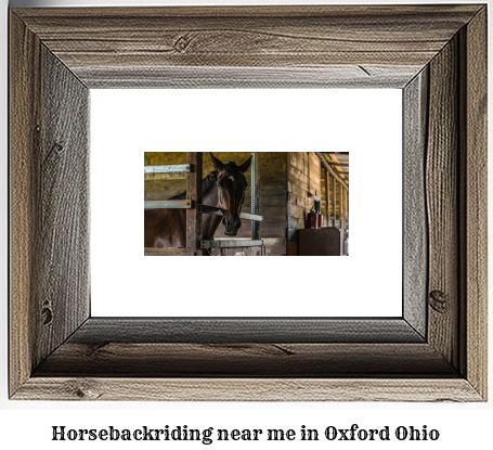 horseback riding near me in Oxford, Ohio